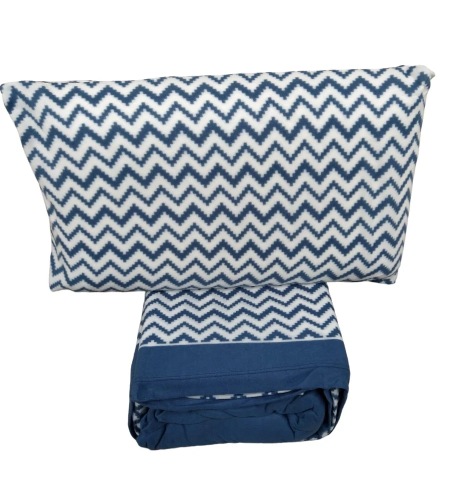 FASHION HOME PAGANO Completo lenzuola letto singolo - una piazza e mezza matrimoniale in pile PAIL