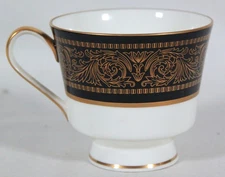 VTG MIKASA MOUNT HOLYOKE PATTERN BONE CHINA REPLACEMENT FOOTED CUP 3" TALL NEW