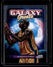 2023-24 Topps Chrome Cosmic #GG-9 Shaquille O'Neal Galaxy Greats