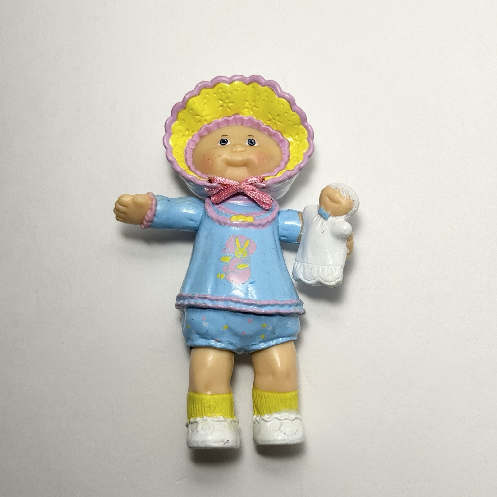Vintage 1984 Cabbage Patch Kids Mini PVC Doll Figurine