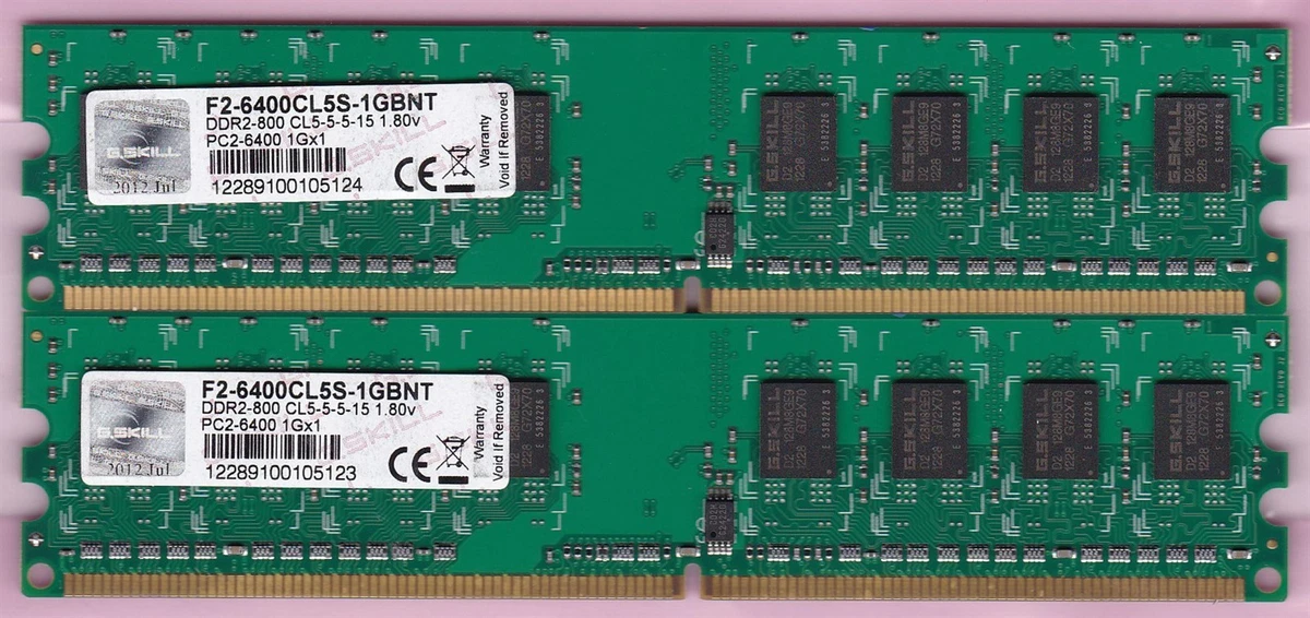 G. SKILL DDR2 SDRAM Computer Memory (RAM) for sale | eBay