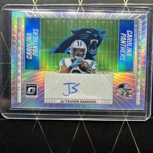 2025 Donruss Optic Ja'Tavion Sanders Base (RAW)
