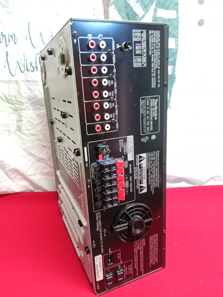 Amplificador Integrado Tecnics Con Sintonizador Incorporado Potente Amplificador Foto 2 de 3