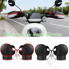 Protective Motorcycle Scooter Thick Warm Handlebar Muff Grip Handle Bar Muff