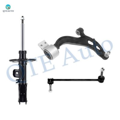 3P Front R Lower Control Arm Ball Joint-Sway Bar-Strut For 2013-2019 Ford Taurus