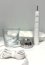 Philips Sonicare DiamondClean White Electric Toothbrush Charging Glass Travel