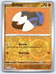 Drilbur 108/191 Reverse Holo Surging Sparks