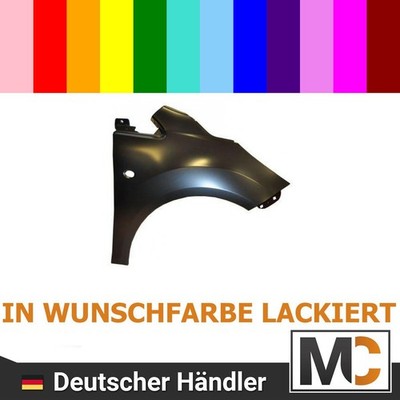 Lackiert Kotflügel vorne rechts mit Blinkerloch passt für Ford KA RU8 bj 08-16