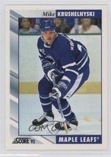 1992-93 Score Mike Krushelnyski #283 0a4