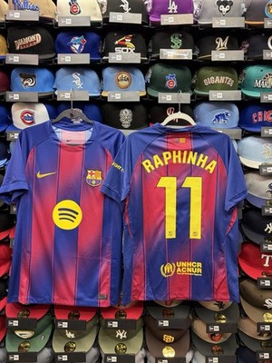 FC Barcelona 2025/26 Raphinha Original Home Jersey (Sz 2XL) | eBay