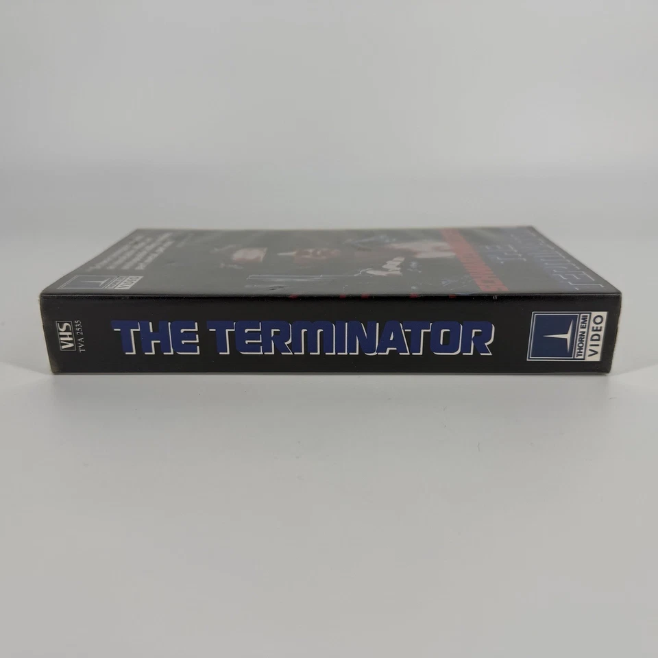 The Terminator 1984 Thorn EMI Video VHS Rare Hard Case Clamshell MINT NON RENTAL - Image 3 of 4