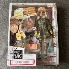 MGA Project Mc2 Netflix STEAM Camryn's Make Your Own Pet Robot & Fashion Doll