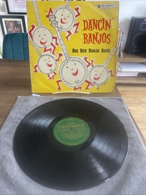 Big Ben Banjo Band	 Dancin' Banjos	LP Vinyl/ Mono	Columbia Records/ 33SX 1108.