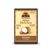 Pure Naturals AFRICAN BLACK SOAP COCONUT 5.5oz / 156gr