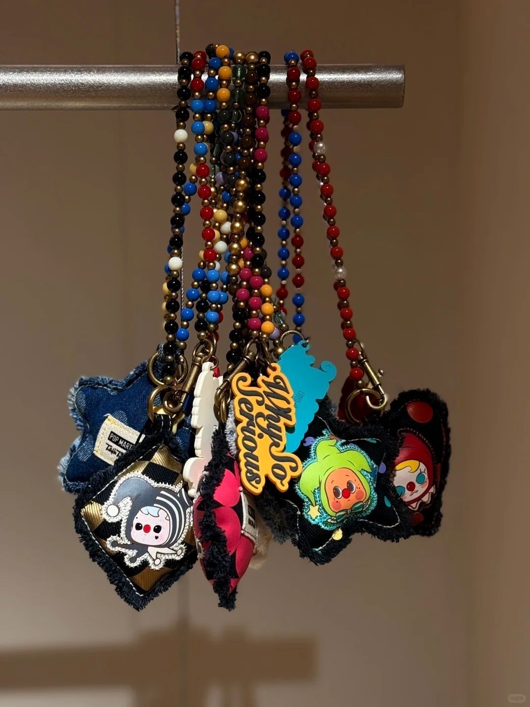 Why So Serious Series Pendant Chain Blind Box lanyard Hanging Chain