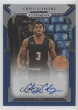 2019-20 Panini Prizm Draft Picks Blue Chris Clemons #117 Auto nd3
