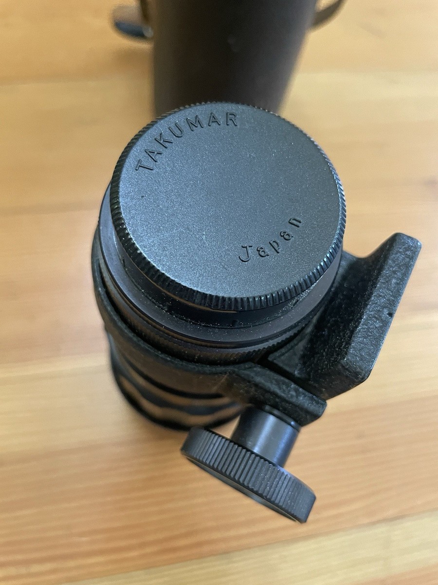 Honeywell Pentax Tele-Takumar 1:6.3 300mm Zoom Lens Japan w/ Case