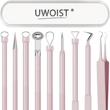 Professional Stainless Steel Blackhead Remover Tool Kit 5 Piece Pimple Popper