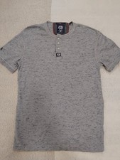 Superdry Original Heritage Grandad Men's 100% Cotton Pulover Tshirt Top Size XL