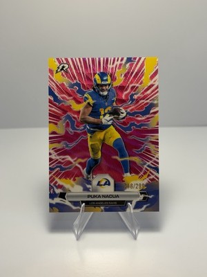 2025 Topps Resurgence Football Puka Nauca Magenta /299