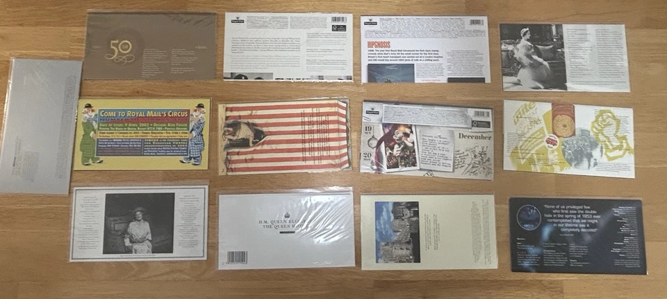Lot of 13 British Royal Mail Stamp Presentation Packs New In Package Sealed - Image 3 of 4