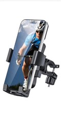 Bike Phone Mount Holder for iPhone  4.5-6.8 Smartphones Black Samsung Universal
