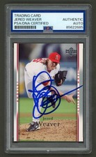 Jered Weaver Rookie Card Guide 25