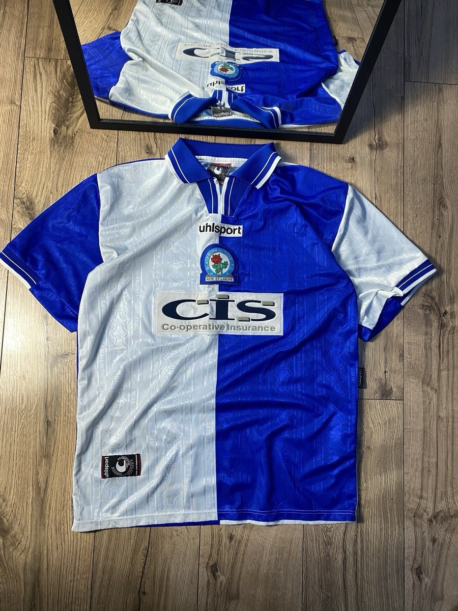 Blackburn Rovers 1998 1999 2000 Home Football Shirt Soccer Jersey