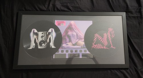 CONFESSIONS II Limited Edition 2 LP Madonna CoatCheckPinkTranslucentVinyl FRAME