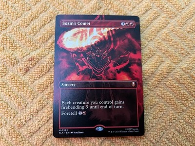 Sozin's Comet (0332) - Borderless M MTG Avatar: The Last Airbender NM