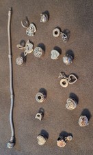 Authentic Pandora Sterling Silver Barrel Clas...