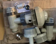 Intex SX2100 Pool pump parts (SF80110-2) Inlet Outlet Valve setup parts  New