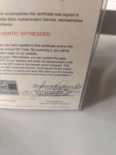 DONQUIXOTE DOFLAMINGO AUTOGRAFATA MAURIZIO MERLUZZO SI CERTIFICATO AUTENTICITÀ - Imagen 9 de 18