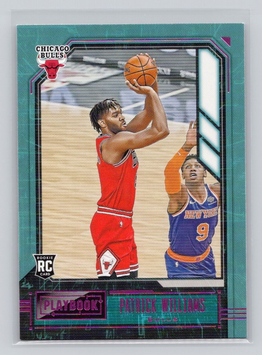 Patrick Williams 2020-21 Panini Chronicles Playbook Pink #184 Rookie RC