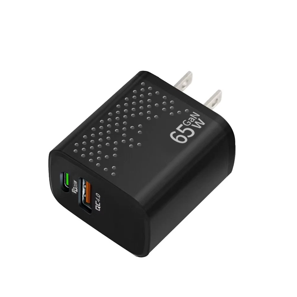 2026 Novo 65W Carregador Super Rápido USB C Para Carregador de Telefone Android Carregamento Rápido - Imagem 3 de 4