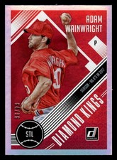 2018 Donruss #30 Adam Wainwright Season Stat Line #/96