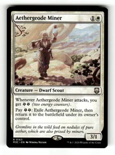 Aethergeode Miner Commander: Modern Horizons 3 163 Near Mint