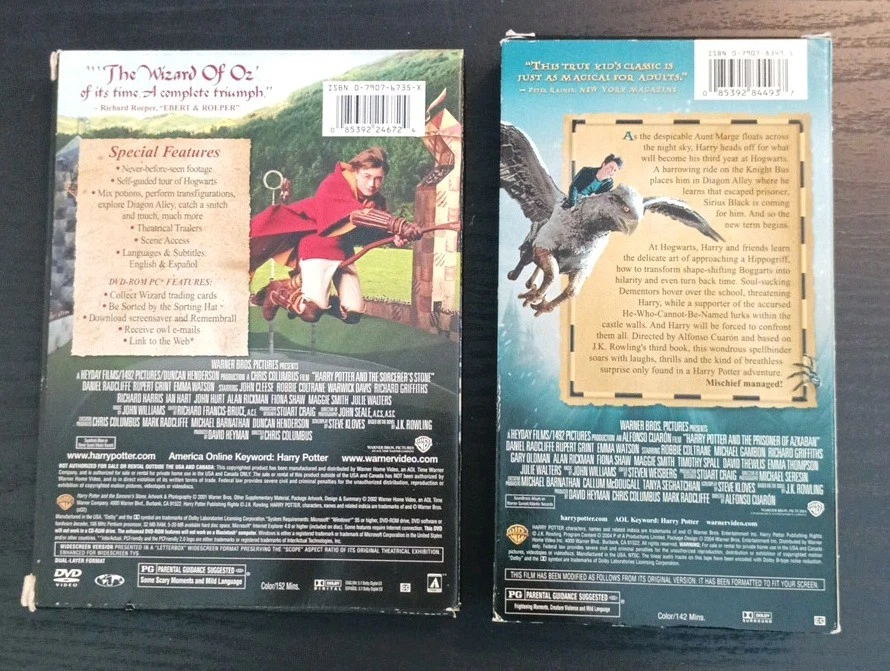 Harry Potter DVD And VHS Tape Lot - Image 2 of 2