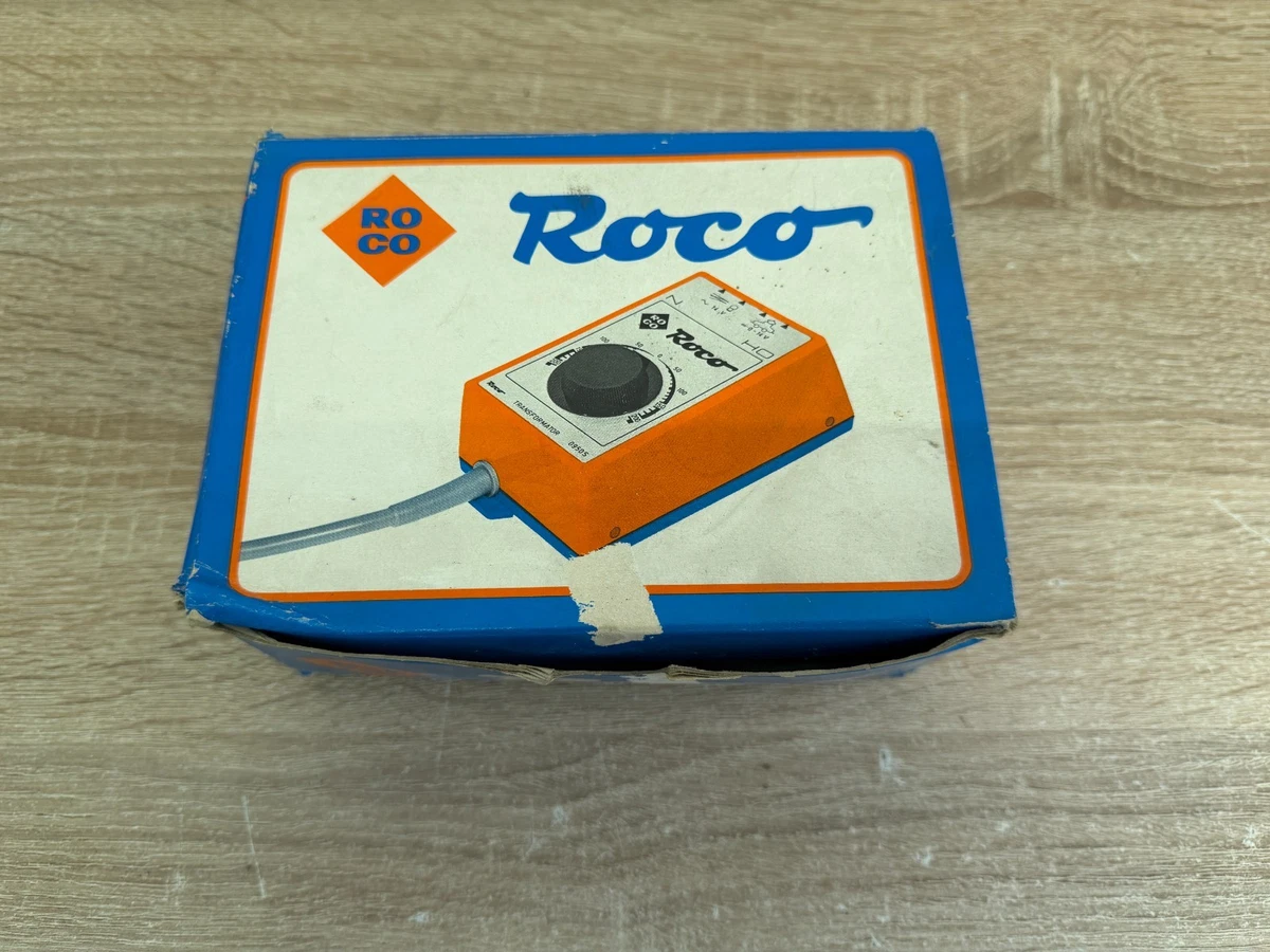Roco 0950S Transformador Analógico Función Completa En Buen Estado En OVP H0 CC