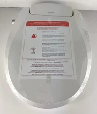 Brondell Swash S101 Non Electric Bidet Toilet Seat | Round | White - S101-RW