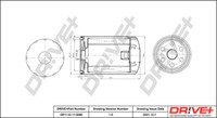 Dr!ve+ ÖLfilter Anschraubfilter FüR Ford Focus Turnier 1.6 16V 1.8 Mazda 2