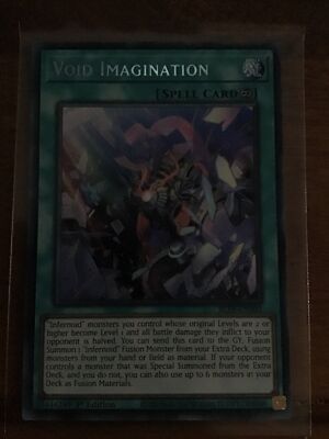 Void Imagination (ALT Art) BLTR-EN101 1st Ed Secret Rare Terminal Revenge YuGiOh