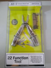 NEW Protocol 22 Function Compact Multi Tool/Screwdriver Set Home Office Outdoor