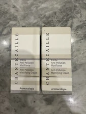 2 Chantecaille Anti-Pollution Mattifying Cream & Rice Geranium Foaming Cleanser