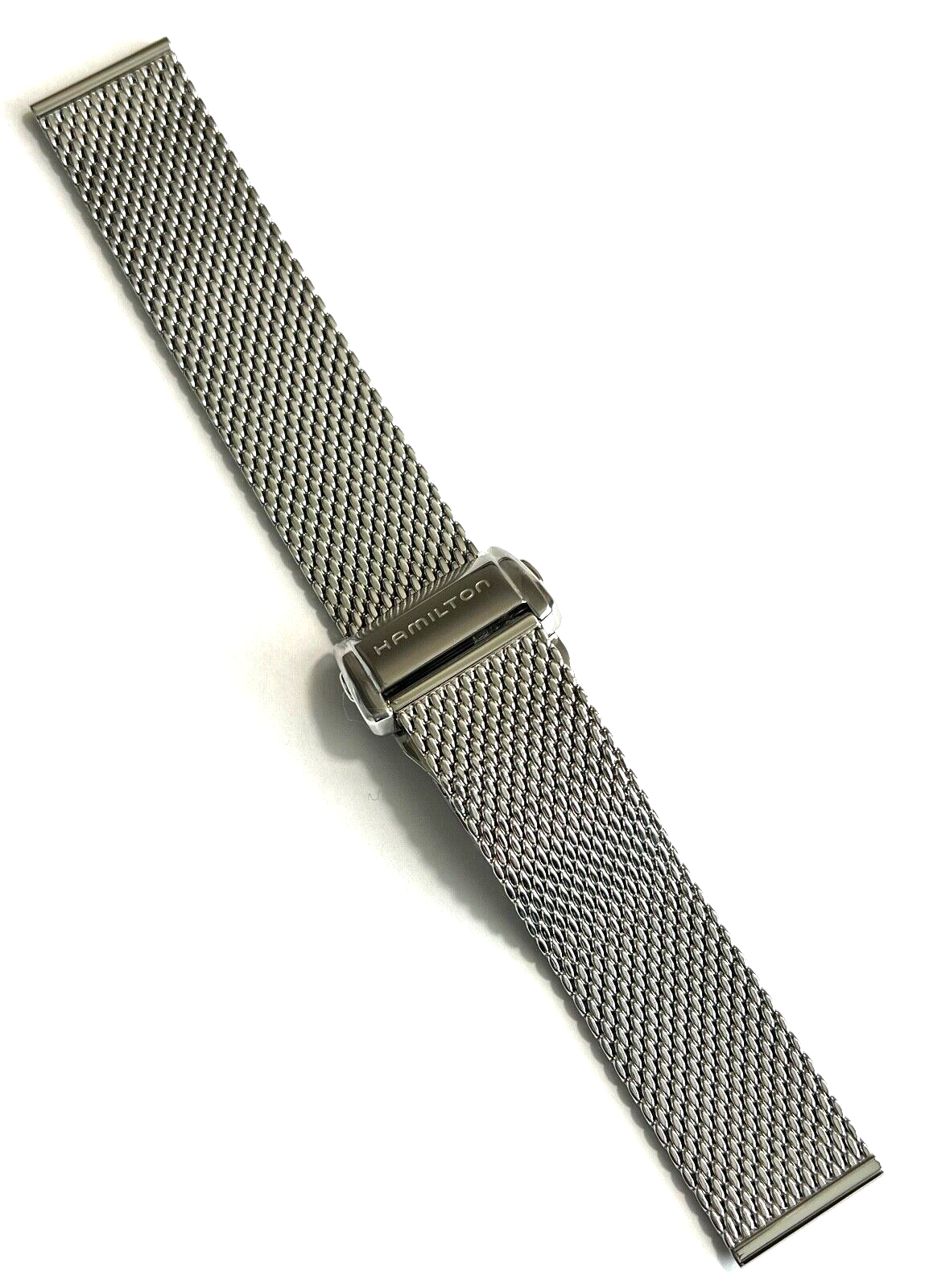 cijfer litteken Discreet Original Hamilton 20mm H384160, H384250, H384290 Mesh Metal Watch Band  Bracelet | eBay