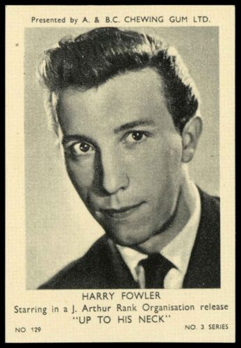 A&BC - 'Film & TV Stars (Series 3)'  #129 Harry Fowler (1954) - Picture 1 of 1