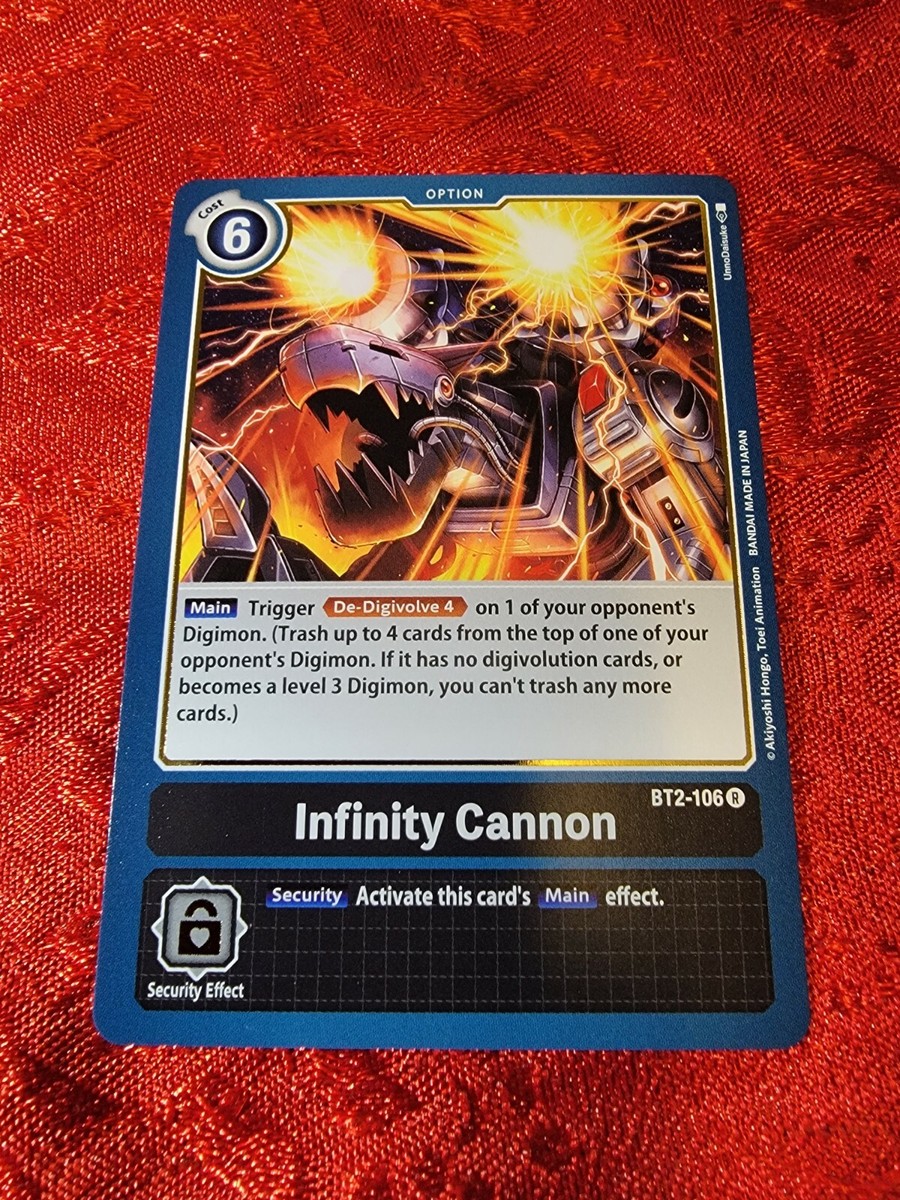 digimon card game ultimate power Game: [BT-02] Cyborg Play Cost UltimateBrachiomon - Dual Revolution -