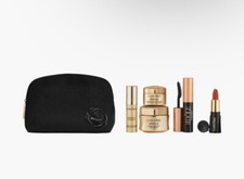 New LANCOME Gift Set Lipstick Idole Mascara- Absolue Soft Cream-Eye Cream-Serum