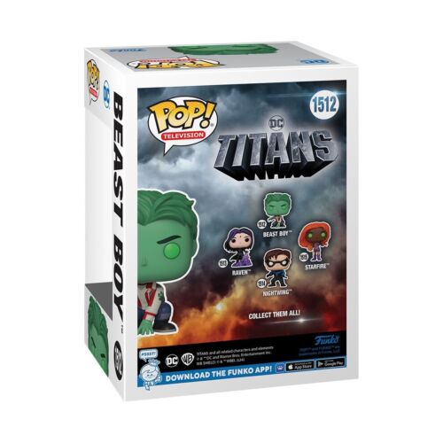 Funko Pop! • DC TITANS • Beast Boy #1512• con protector • Se envía gratis - Imagen 3 de 4