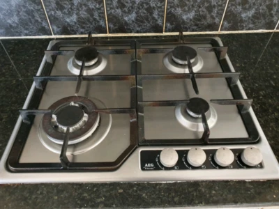 Used Aeg Gas Cooktop In Very Good Condition Cooktops